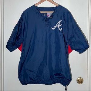 Vintage 90s Atlanta Braves batting practice warmup jersey, excellent condition!